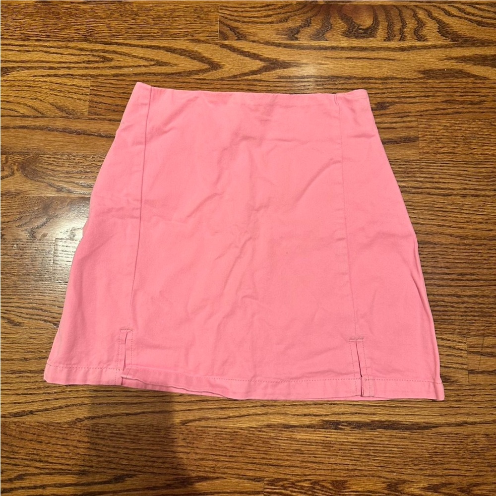 Brandy Melville Pink Mini Skirt